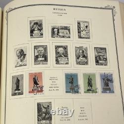 Russia USSR Stamp Collection 500+ Soviet Stamps in Soviet Republics Stamp Book
