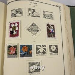 Russia USSR Stamp Collection 500+ Soviet Stamps in Soviet Republics Stamp Book