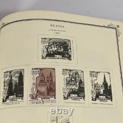 Russia USSR Stamp Collection 500+ Soviet Stamps in Soviet Republics Stamp Book