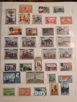 Russia USSR Ukraine Baltics + Republics Stamp Collection 1200+ Mint Overprints