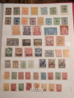 Russia USSR Ukraine Baltics + Republics Stamp Collection 1200+ Mint Overprints