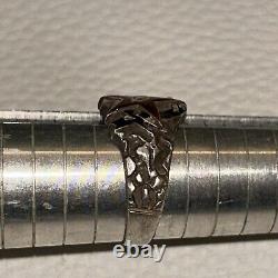 (Russian) CCCP USSR Soviet Union Navy Marine Military 875 Silver Ring TESTED Vtg