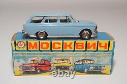 Russian Car Cccp Novoexport Ussr Moskvitch 427 A4 Blue Mint Boxed Rare Selten