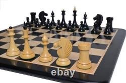 Russian Combo Chess Set- Soviet 1950's Latvian Reproduced USSR Weighted Ebonized