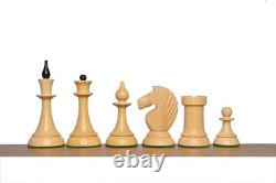 Russian Combo Chess Set- Soviet 1950's Latvian Reproduced USSR Weighted Ebonized