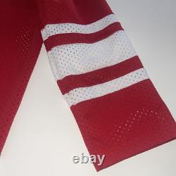 Russian Hockey Jersey Sz XL Russia Vtg Pedersons Tag Soviet CCCP USSR Blank Bac