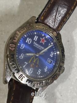 Russian Mcdonalds Watch Vostok Komandirskie? Ussr Soviet Cccp 1990
