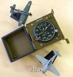 Russian Military Cockpit ACHS-1 Clock Chronograph Aircraft Air Force USSR Retro