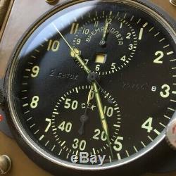 Russian Military Cockpit ACHS-1 Clock Chronograph Aircraft Air Force USSR Retro