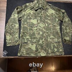 Russian Military Soviet TTsKO Butan Camouflage Uniform Jacket Vintage Old USSR