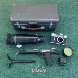 Russian Photo Sniper 300mm TAIR Lens + HELIOS 44 4 & Zenit ES Body USSR READ
