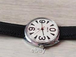 Russian Raketa Big Zero Watch USSR Vintage Men Soviet Mechanical Wristwatch