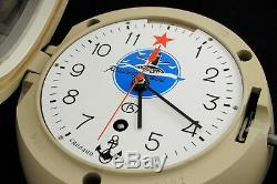 Russian SOVIET SUBMARINE VOSTOK CHRISTOPOL 5-24M NAVY MARINE SHIP WALL CLOCK