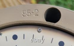 Russian Soviet B CCCP Navy Kauahguyckue Red Star Maritime Submarine Clock & Key