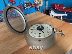 Russian Soviet B CCCP Navy Kauahguyckue Red Star Maritime Submarine Clock & Key