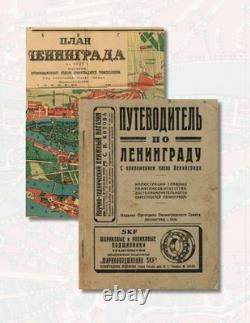 Russian Soviet Illustrated Guide Book Putevoditel po Leningradu + Map, 1928