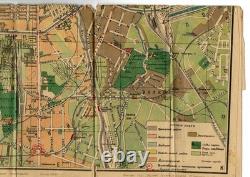 Russian Soviet Illustrated Guide Book Putevoditel po Leningradu + Map, 1928
