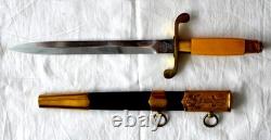 Russian Soviet Navy Dagger Military Army Parade Dirk Bulat Steal Award Medal Pin