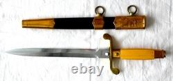 Russian Soviet Navy Dagger Military Army Parade Dirk Bulat Steal Award Medal Pin