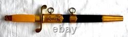 Russian Soviet Navy Dagger Military Army Parade Dirk Bulat Steal Award Medal Pin