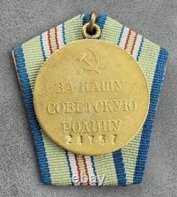 Russian Soviet Scout Number Medal For The Defense Of The Caucasus USSR RRR CCCP