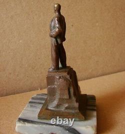 Russian Soviet Sculpture Statue BRONZE metal Mayakovsky futurist Avant garde