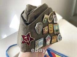 Russian Soviet USSR CCCP Army Vintage Pins Lapels Sport Military Badges Original