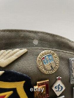Russian Soviet USSR CCCP Army Vintage Pins Lapels Sport Military Badges Original