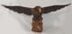 Russian Soviet Ussr Carved Wood Bird Eagle Sculpture Chick