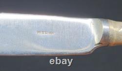 Russian Soviet USSR Melchior MNC Silver Plate Flatware Cutlery 49 Pieces Floral