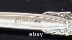 Russian Soviet USSR Melchior MNC Silver Plate Flatware Cutlery 49 Pieces Floral