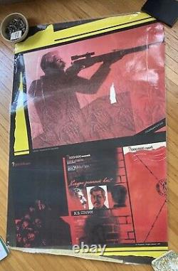 Russian Soviet USSR Propaganda Poster 1926, original, A Vaganov Kondurov