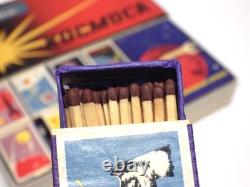 Russian Soviet USSR Space Matchbox Collection GAGARIN VOSTOK 1957 LAIKA RARE Set
