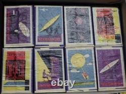 Russian Soviet USSR Space Matchbox Collection GAGARIN VOSTOK 1957 LAIKA RARE Set