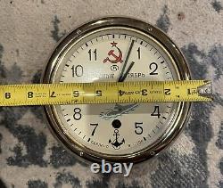 Russian Soviet Union Typhoon-Class Submarine Clock Cold War Limited Edition