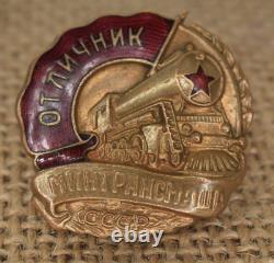 Russian Soviet Ussr Cccp Order Medal Pin Badge Honored Of Ministry Of Transport