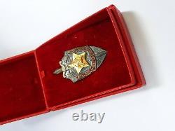 Russian Soviet Ussr Order Medal Pin Kgb Nkvd Honored Collaborator Badge Cccp