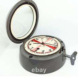 Russian Soviet Vostok Boat Ship Submarine Navy Cabin Maritime Wall Clock USSR Russian Soviet Vostok Boat Ship Submarine Navy Cabin Maritime Wall Clock USSR