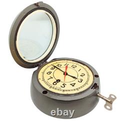Russian Soviet Vostok Boat Ship Submarine Navy Cabin Maritime Wall Clock USSR