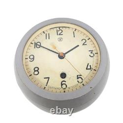 Russian Soviet Vostok Boat Ship Submarine Navy Cabin Maritime Wall Clock USSR