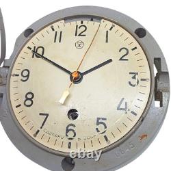 Russian Soviet Vostok Boat Ship Submarine Navy Cabin Maritime Wall Clock USSR