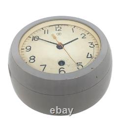 Russian Soviet Vostok Boat Ship Submarine Navy Cabin Maritime Wall Clock USSR
