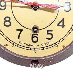 Russian Soviet Vostok Boat Ship Submarine Navy Cabin Maritime Wall Clock USSR