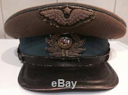 Russian Soviet army uniform cap. Original. 1943 WW-2