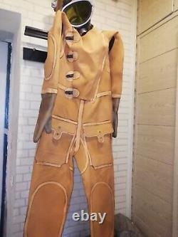 Russian Soviet diver UGK-1 dry type rubber overalls USSR 1960-1980 no used