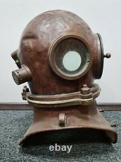 Russian Soviet diving helmet (year 1960). USSR MARITIME