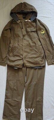 Russian Soviet geologist uniform jacket tunic pants USSR patch SZ Large XL