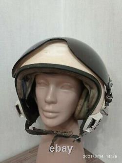 Russian Soviet pilot flight helmet Air Force ZSH-5A Pilot helmet of the USSR