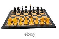 Russian USSR 1950's Soviet Latvian Reproduced Weighted ChessPieces TajChessstore