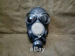Russian USSR Prototype Gas Mask -1-80 with Big Glass Wide Overview